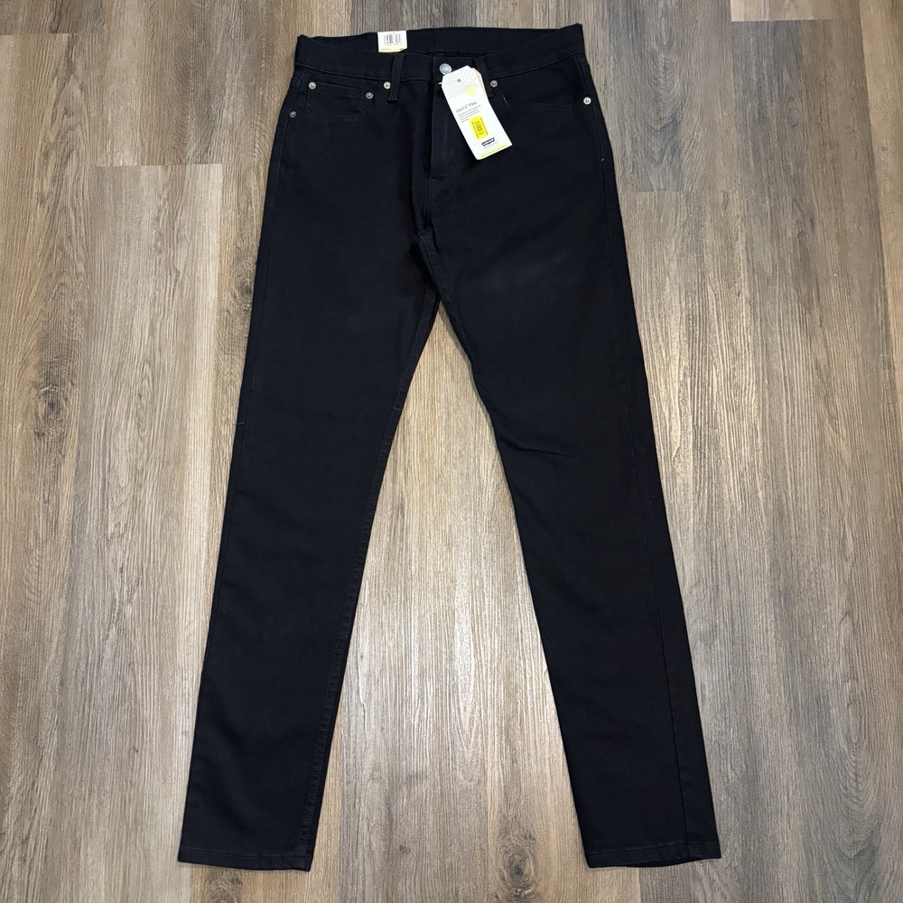 Levi's 512‎ Jeans Men's 32x34 Black Slim-Tapered Fit Flex Stretch New NWT